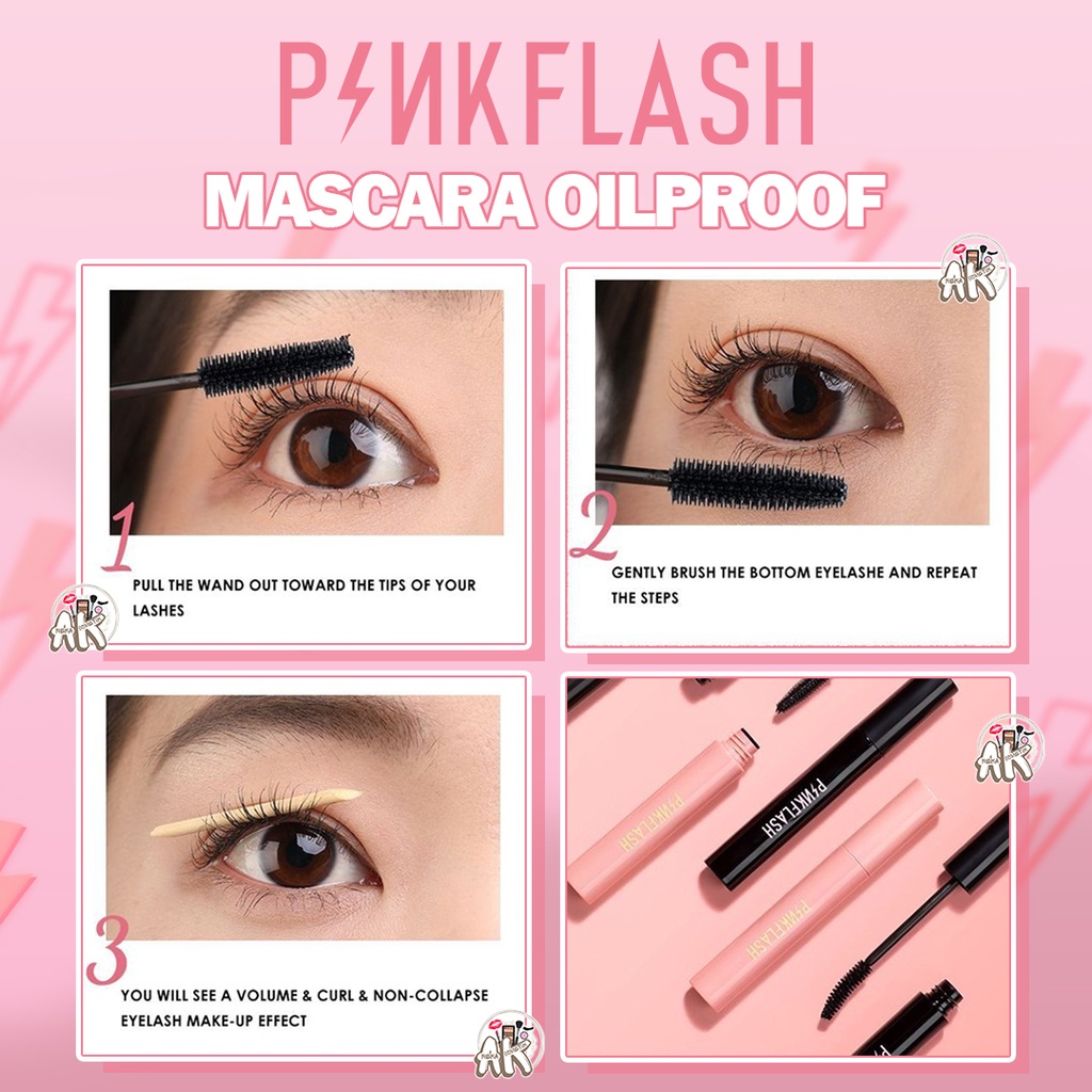 PINKFLASH SERIES ( CONCEALER / EYEBROW / EYELINER / LIP CREAM / MASCARA / LIQUID EYESHADOW / NATURAL CARE PLUS LIP OIL)