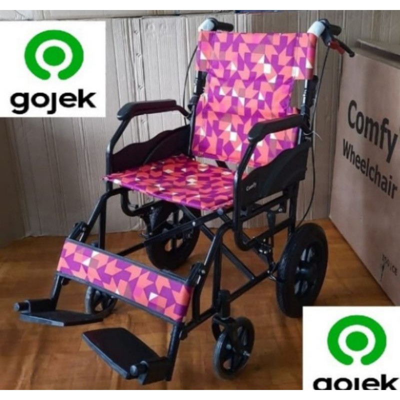 Kursi Roda Travelling Sporty Ringan Comfy