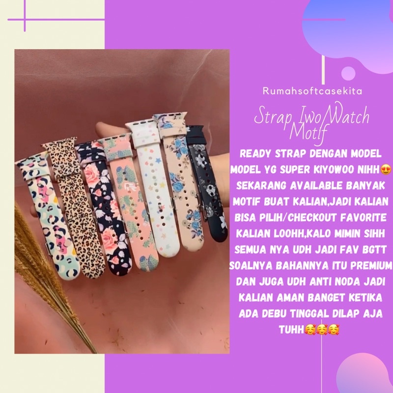 STRAP IWO/WATCH/IWATCH PREMIUM 38/40MM 42/44MM (BACA DESKRIPSI)