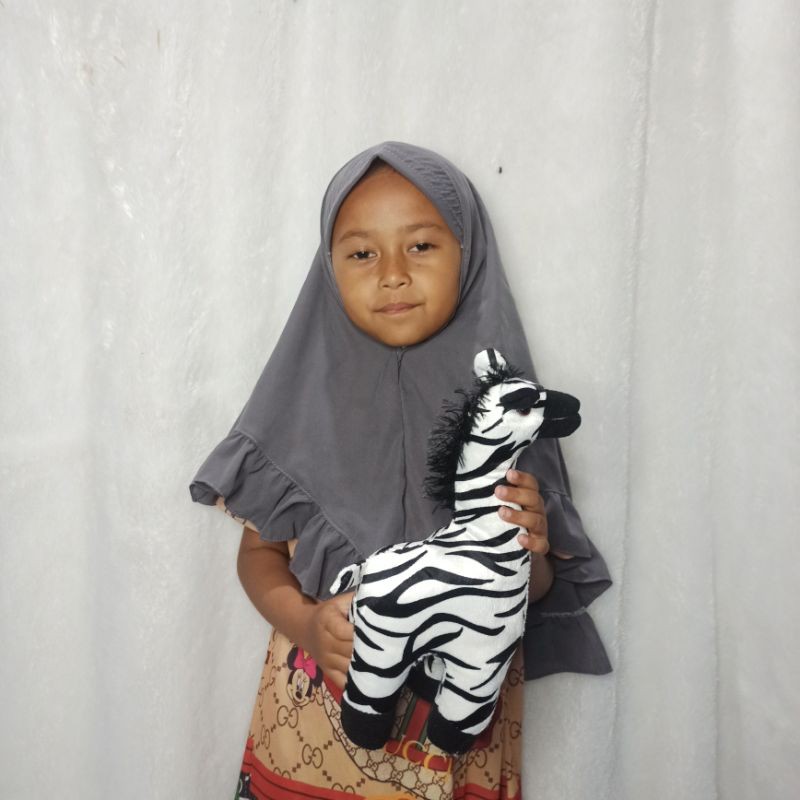 boneka kuda ZEBRA mini S murah