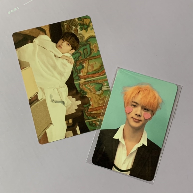 PC BTS SEOKJIN TAEHYUNG: pc answer f jin + mpc dalmajung tae