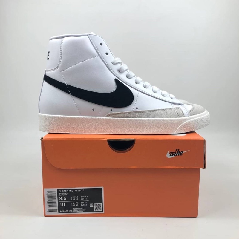 Nike Blazer Mid 77 Vintage White Black