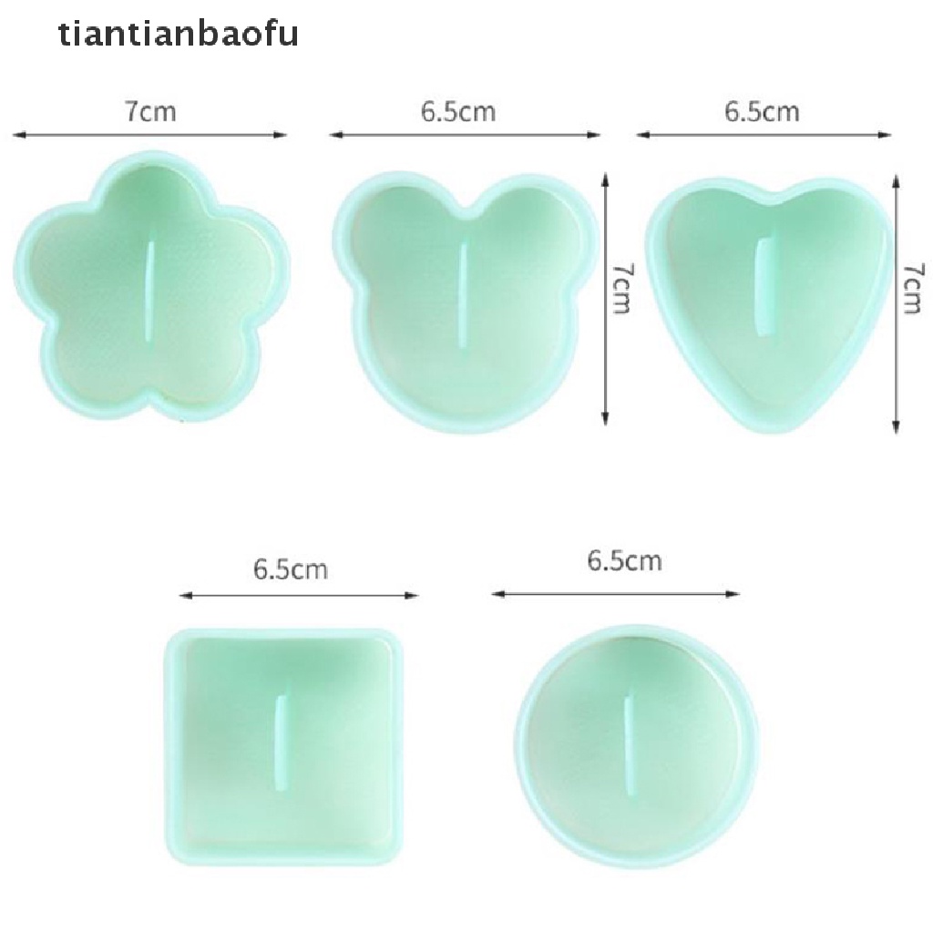 8pcs / Set Cetakan Nasi Sushi Bento DIY Untuk Dapur