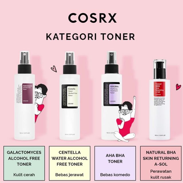 COSRX TONER - PILIH JENIS & UKURAN | Shopee Indonesia