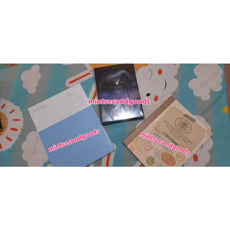 2PM Photobook 8th Hottest, Galaxy Of 2PM Making Book, Genesis of 2PM Arena Tour