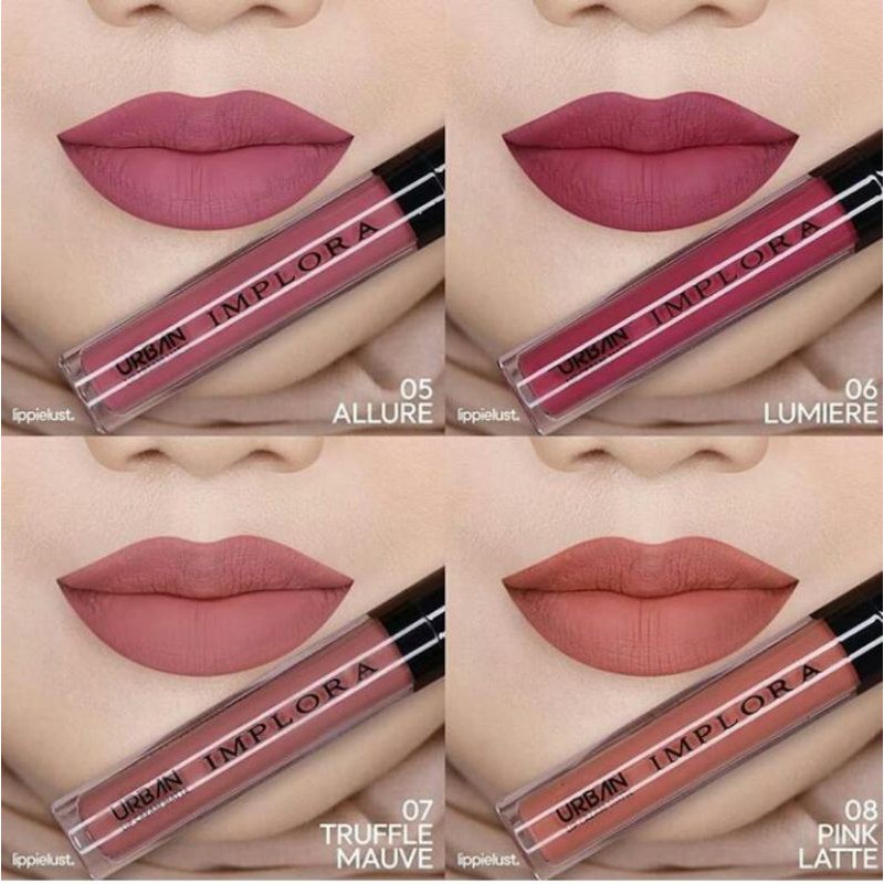 lipstik lipcream implora no 1 sampai 12 jaminan ORI