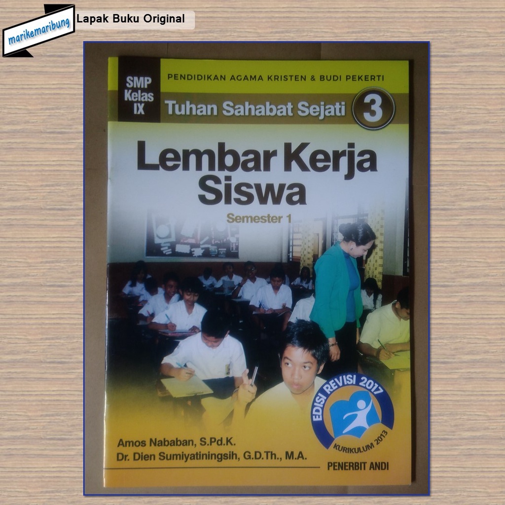 LKS Agama Kristen SMP Kelas 9 Semester 1 Kur.2013 Revisi 2017