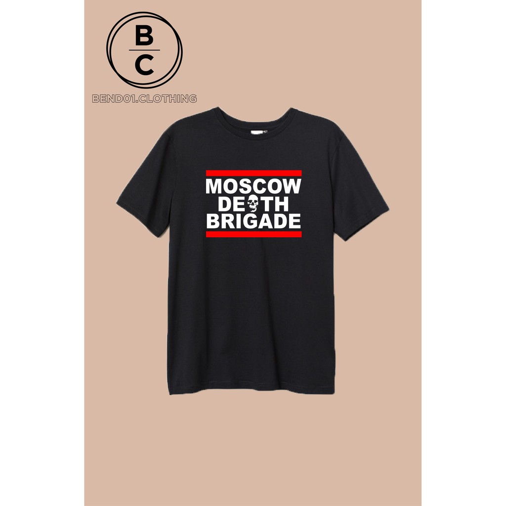 kaos tshirt band musik moscow death brigade (MDB)