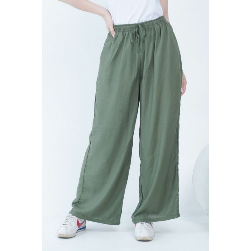 Celana panjang Kulot Rayon wanita