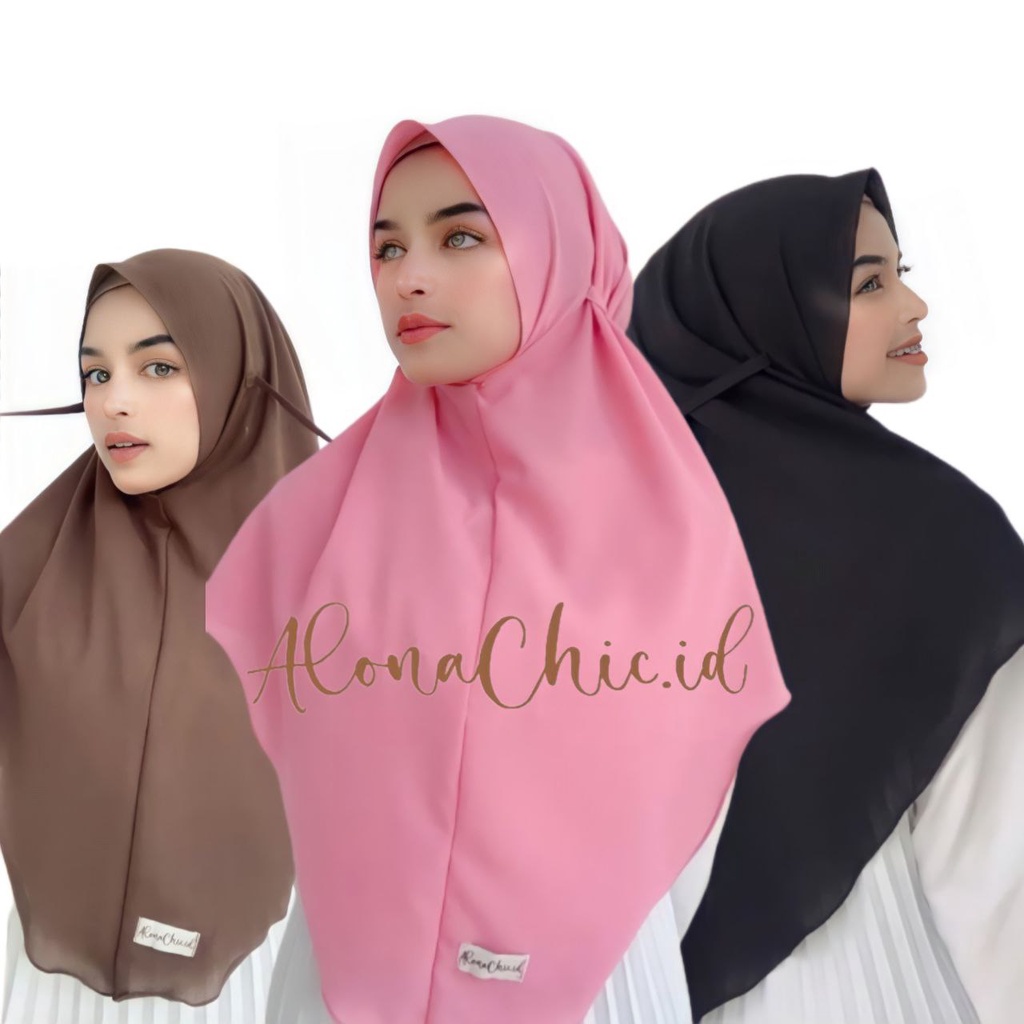 Hijab Instant Baiti Bergo Original by ALONACHIC.ID