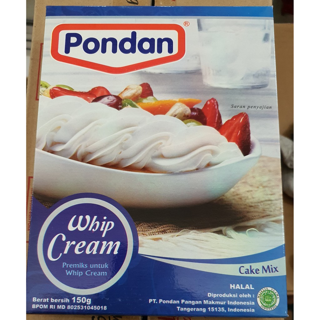 Harga Pondan Whipped Cream Terbaru November 2021 Biggo Indonesia