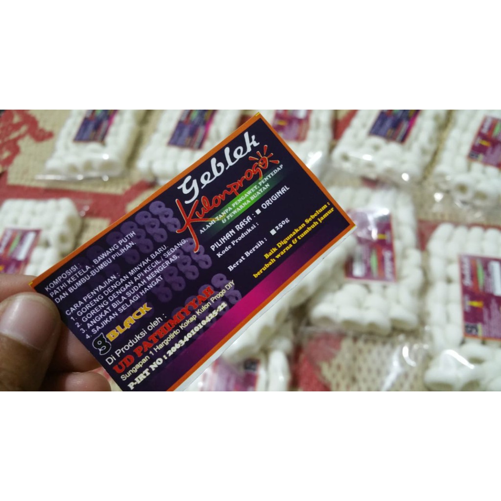 

Geblek Makanan Khas Kulon Progo