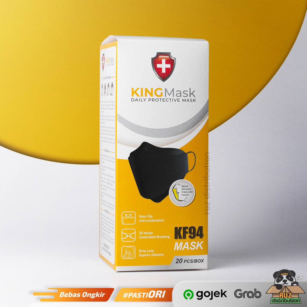 King Mask KF94 / KingMask / KF 94 / Masker Korea / Original