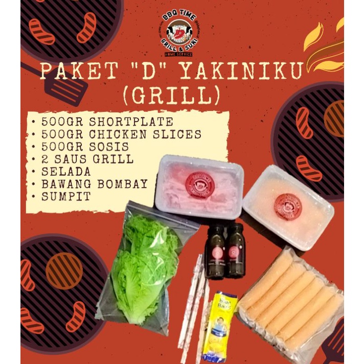 

Paket "D" Yakiniku (grill)
