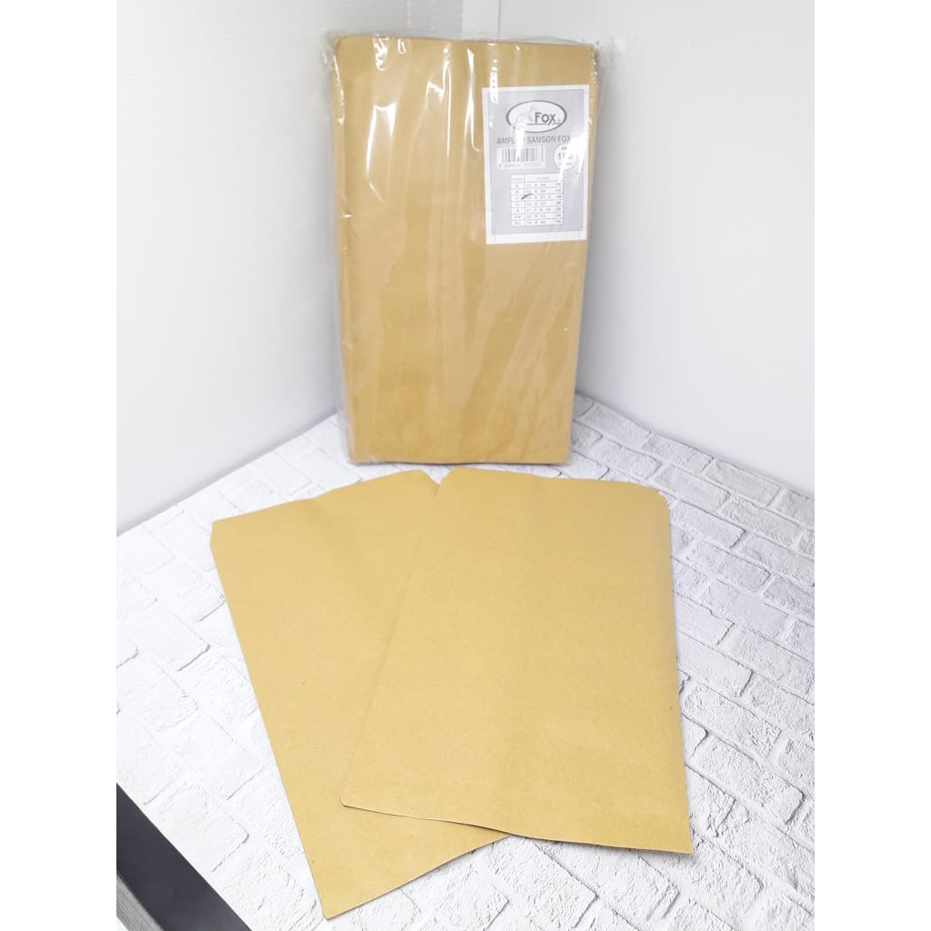 

Amplop Coklat Samson FOX Tipe C 1 Pak