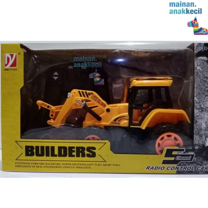 Mobil Remot Rc Excavator Beko Mobil Konstruksi Cat Kuning Remote Kontrol Builders