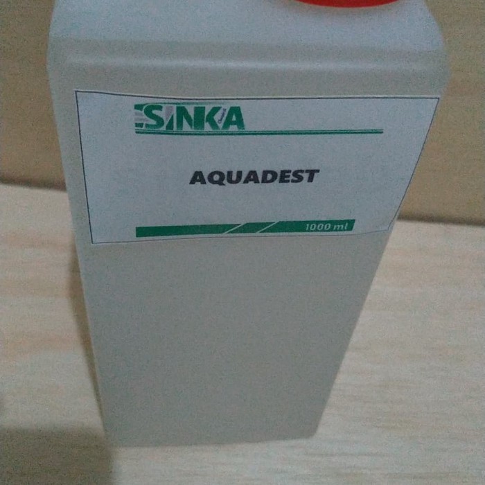 Aquadest 1000 ml - Akuadest 1ltr