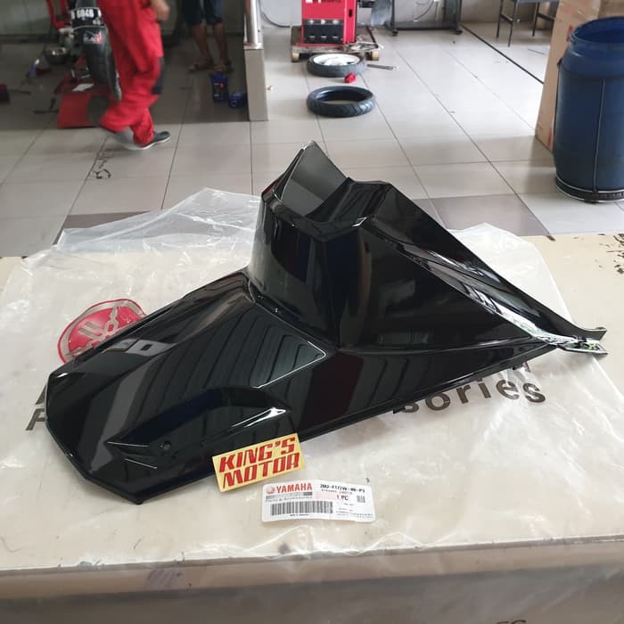 COVER TUTUP MESIN, BAWAH JOK XRIDE, X RIDE HITAM ASLI YAMAHA