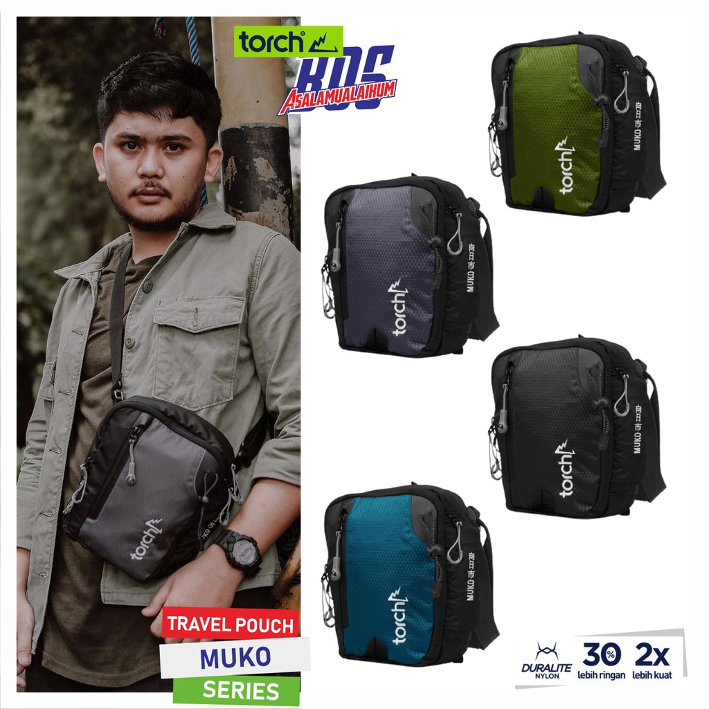 Tas Selempang Travel Pouch Torch Muko 3L