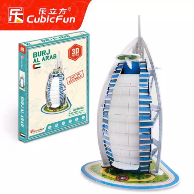 [NEW] CubicFun 3D Puzzle 🇦🇪 Burj Al Arab Dubai UAE