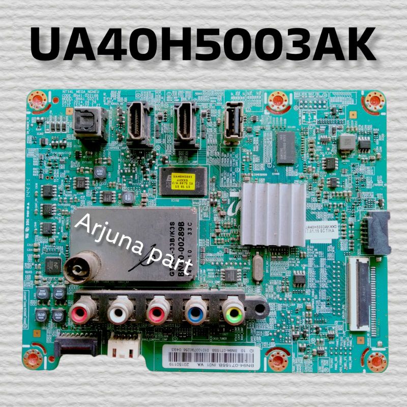 Mainboard tv Samsung ua40h5003ak - mb tv Samsung ua40h5003ak - mesin tv samsung ua40h5003ak