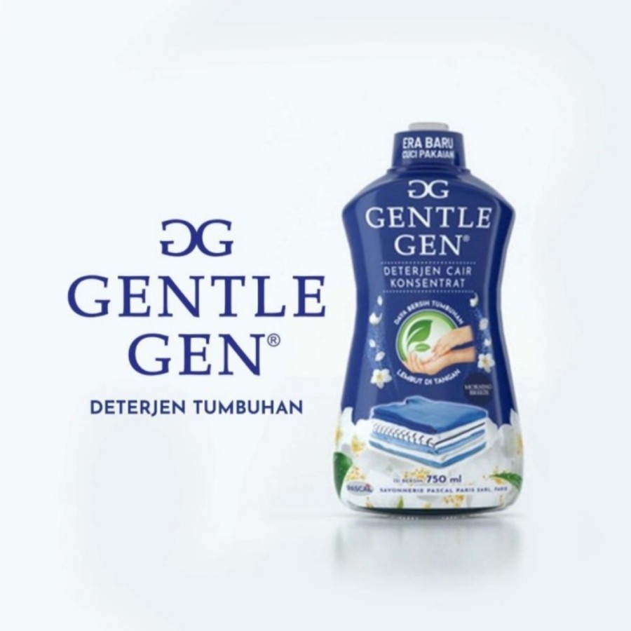 GENTLE GEN DETERJEN CAIR MORNING BREEZE UKURAN 750ML