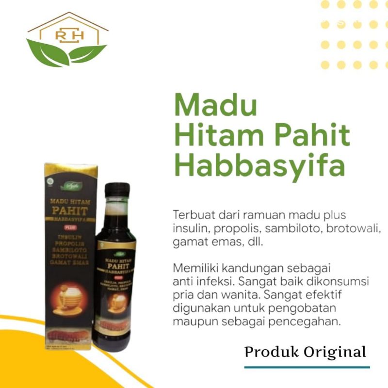 

Madu hitam pahit Habbasyifa