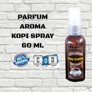 PARFUM MOBIL PEWANGI RUANGAN AROMA KOPI SPRAY 60ML CAR