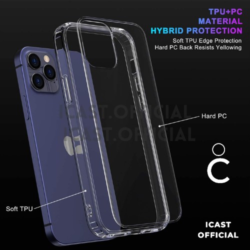 Soft Case Bening iPhone 7 - 13 Pro Max Slim Case iPhone Clear Case iPhone Transparant Case