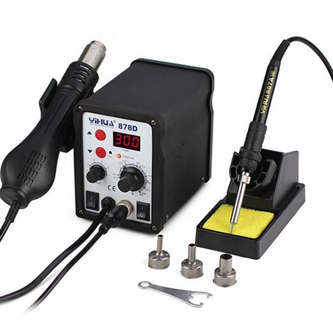 Blower Solder Uap Yihua 878 878D