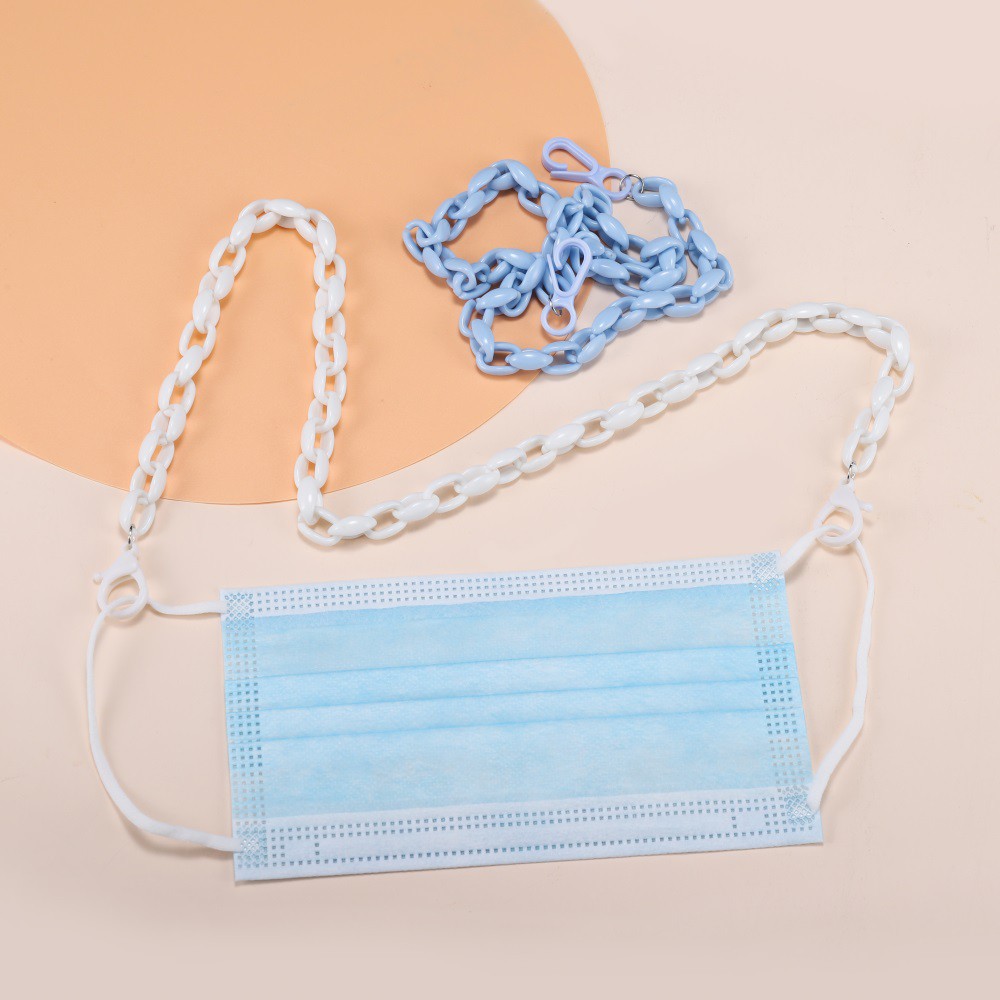【Ready Stock】Akrilik Lanyard Masker rantai masker for diy Dalam jumlah besar Korea Rope Mask（50pcs）