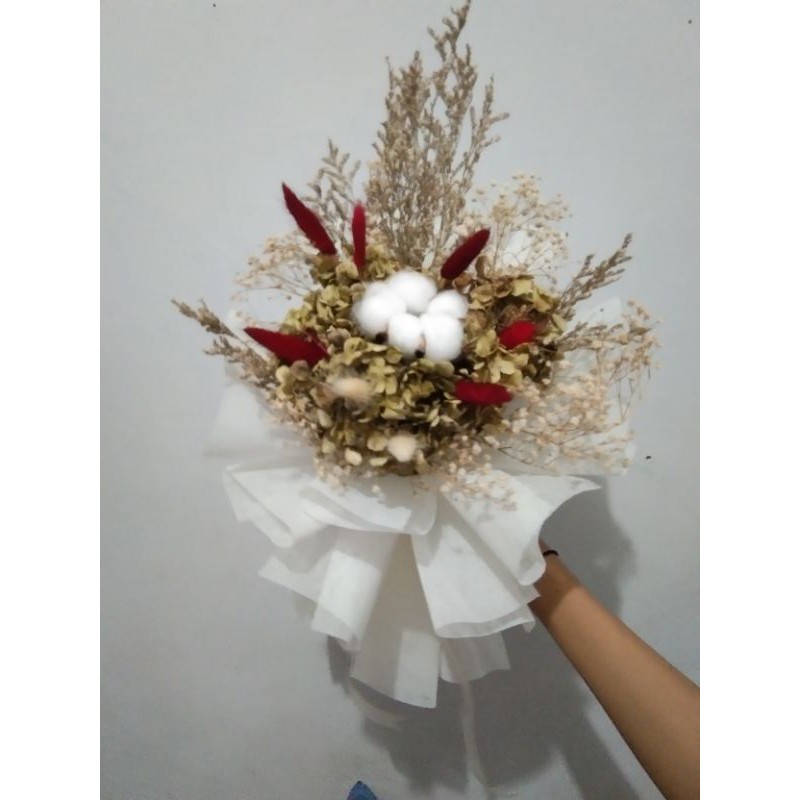 handbucket - hortansia buket - buket wedding