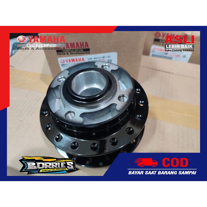 Tromol Depan Hitam Yamaha Mio Fizr Vega r lama Force 1 Crypton-Jupiter Z Original 5TP-F5111-01-33