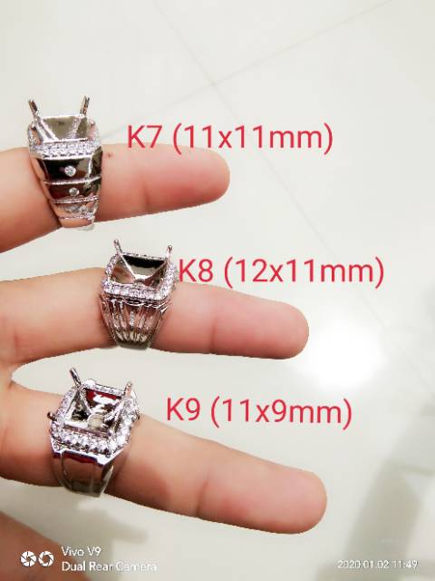 Ring cincin alpaka super impor 2