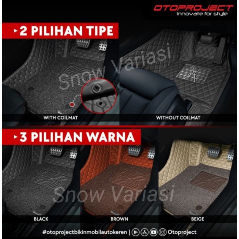 Original Karpet 7D Maxmat Max Mat Mangkok Daihatsu Rocky