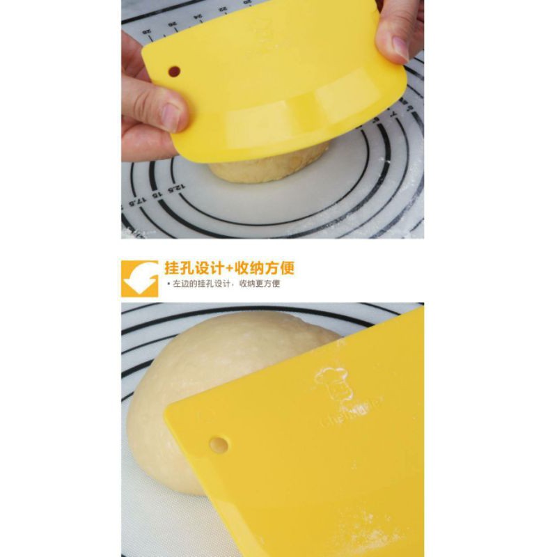 CHEFMADE dough cutter and scraper / alat potong adonan kue roti