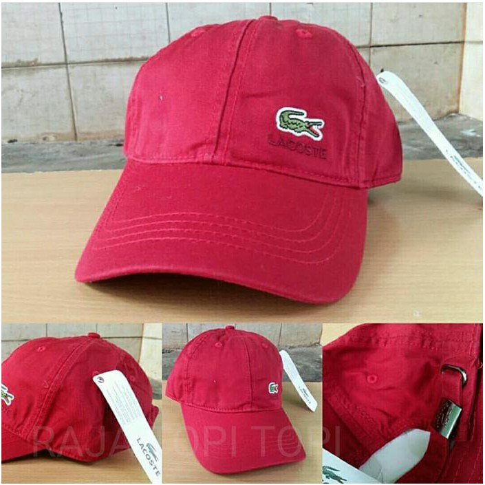 Topi Lacoste Import Ori Red02