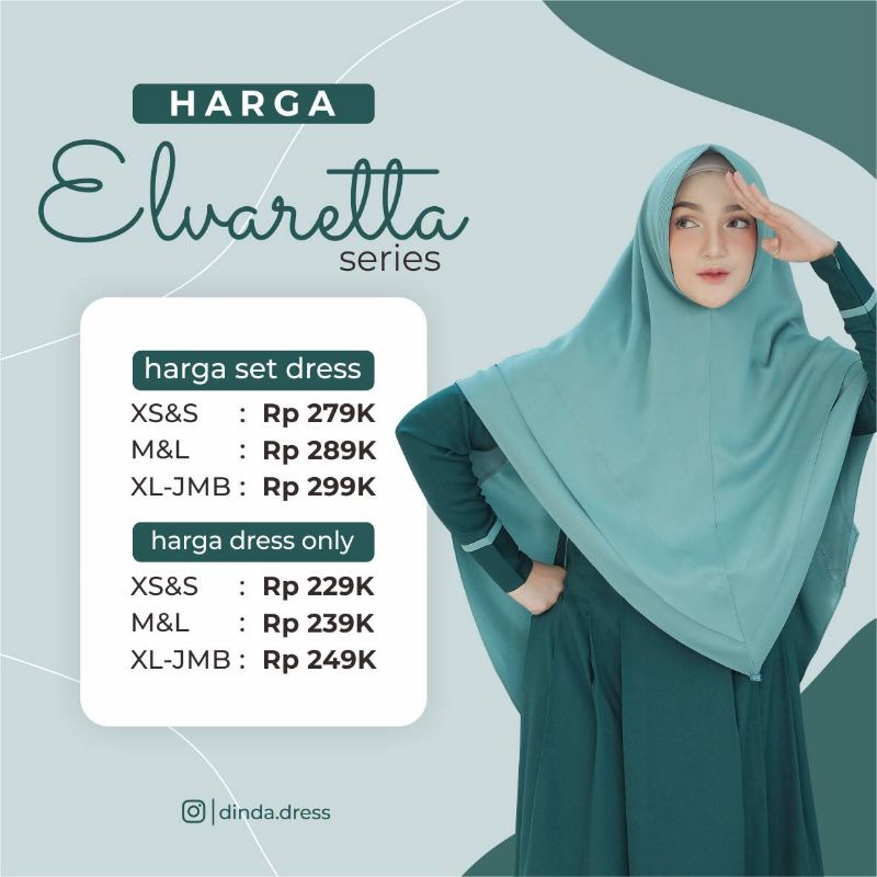 ELVARETTA DRESS BY DINDA
