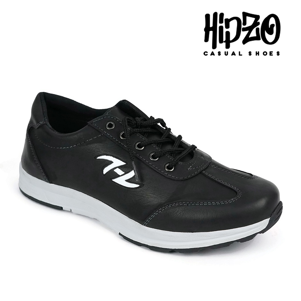 Sepatu Pria Casual Hipzo M-037 Pria Kerja Sekolah Original Kantor-2