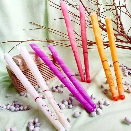 ✿ELYSABETHME✿ Ear candle lilin aroma theraphy telinga pembersih telinga kotoran kotor wax