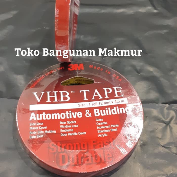 

Double Tape 3M VHB Dobel Tape 12mm x 4.5m