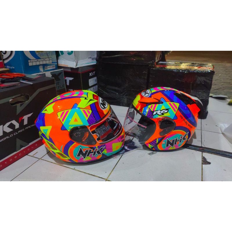 HELM NHK R6 DAN TERMINATOR COUPLE ORIGINAL