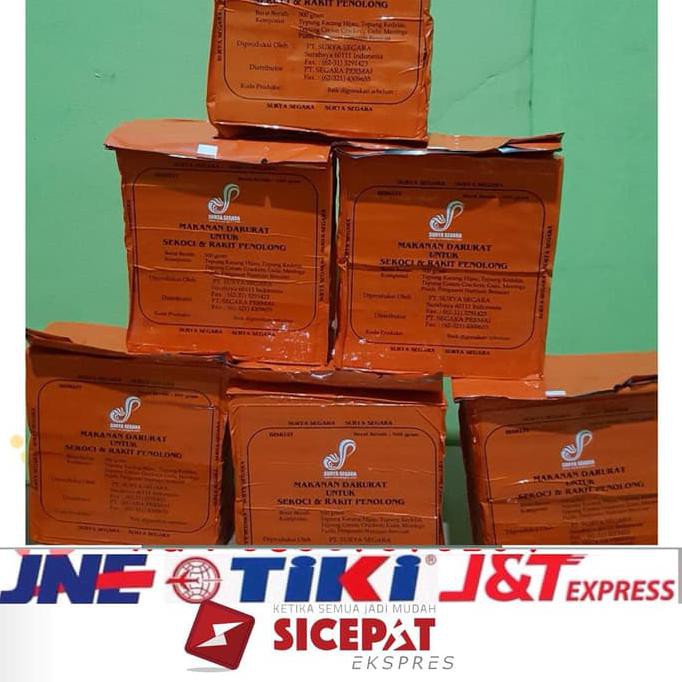 

GRATIS ! Alternatif Ransum makanan darurat biskuit survival TNI