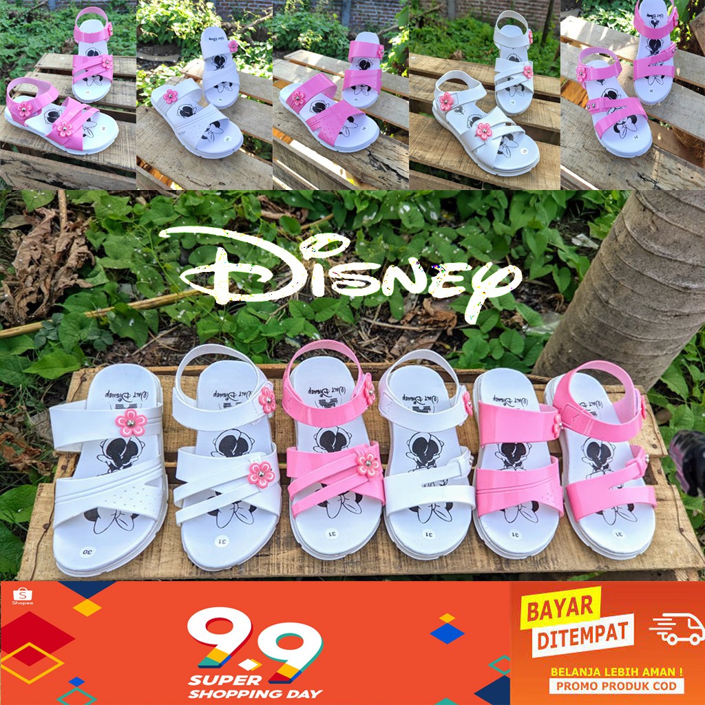 Sendal Anak Perempuan Karakter DISNEY Sandal Anak Cewek  Model Terbaru dan Lucu 2022