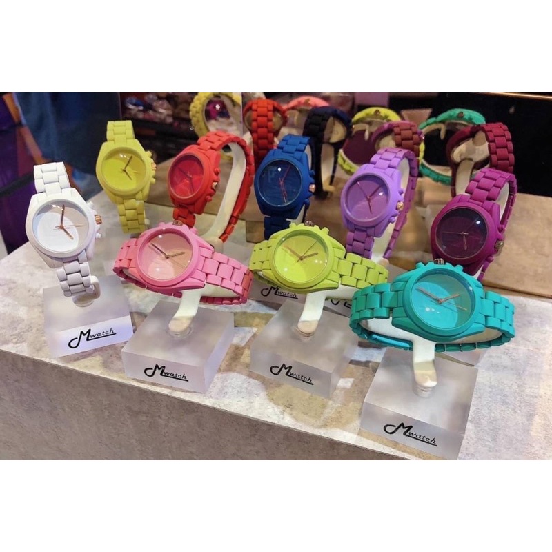 Jam Tangan Wanita POLOS Mwatch Bangkok Original