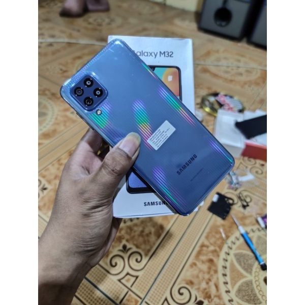 SAMSUNG M32 [8/128GB] GARANSI RESMI BATREY 6000MAH