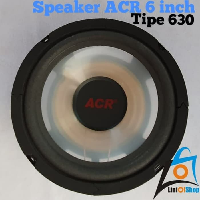 Speaker ACR 6 inch C-630-WH woofer/ speaker 6 inch acr woofer 630 ORIGINAL SINAR BAJA ELECTRIC