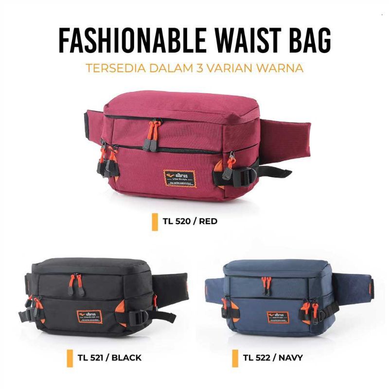 Tas selempang waistbag camera track gps / TAS SELEMPANG Elbrus BIG SIZE