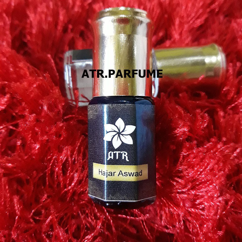 Minyak Wangi Arab Hajar Aswad Parfum Ibadah NON ALKOHOL / Misik Hajar Aswad Original Non Alkohol 3 m