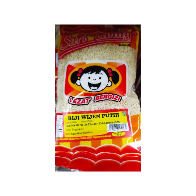 

Biji Wijen Putih Sari Tanny 100 gram